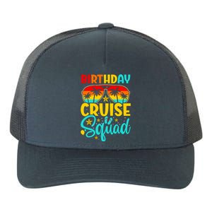 Birthday Cruise Squad Cruising Vacation Funny Crew Yupoong Adult 5-Panel Trucker Hat