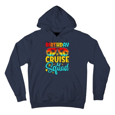 Birthday Cruise Squad Cruising Vacation Funny Crew Hoodie