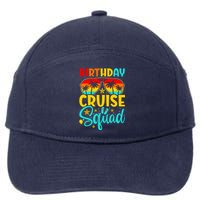 Birthday Cruise Squad Cruising Vacation Funny Crew 7-Panel Snapback Hat