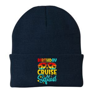 Birthday Cruise Squad Cruising Vacation Funny Crew Knit Cap Winter Beanie