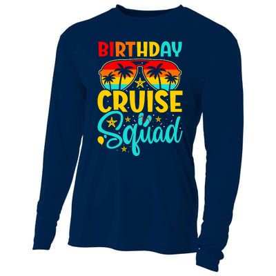 Birthday Cruise Squad Cruising Vacation Funny Crew Cooling Performance Long Sleeve Crew