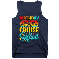 Birthday Cruise Squad Cruising Vacation Funny Crew Tank Top