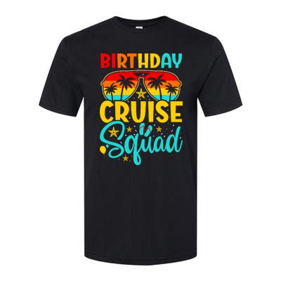 Birthday Cruise Squad Cruising Vacation Funny Crew Softstyle® CVC T-Shirt