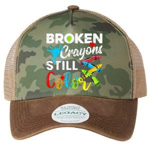 Broken Crayons Still Color Legacy Tie Dye Trucker Hat