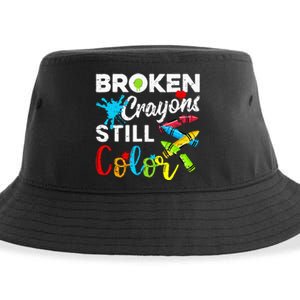 Broken Crayons Still Color Sustainable Bucket Hat