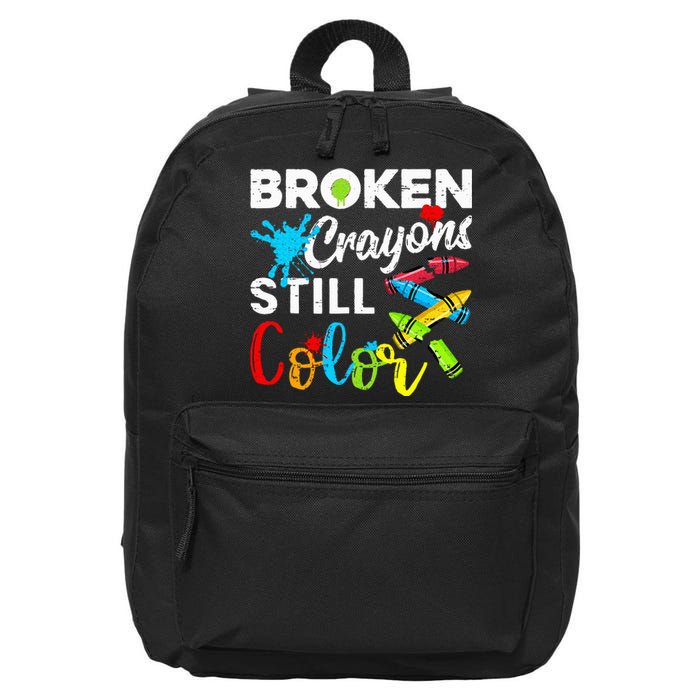 Broken Crayons Still Color 16 in Basic Backpack