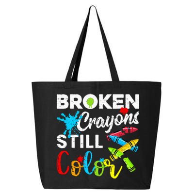 Broken Crayons Still Color 25L Jumbo Tote