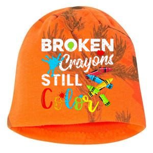 Broken Crayons Still Color Kati - Camo Knit Beanie