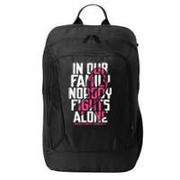 Breast Cancer Support Pink Family Breast Cancer Awareness  City Backpack