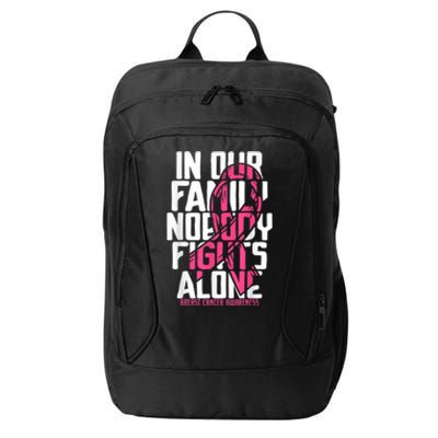 Breast Cancer Support Pink Family Breast Cancer Awareness  City Backpack