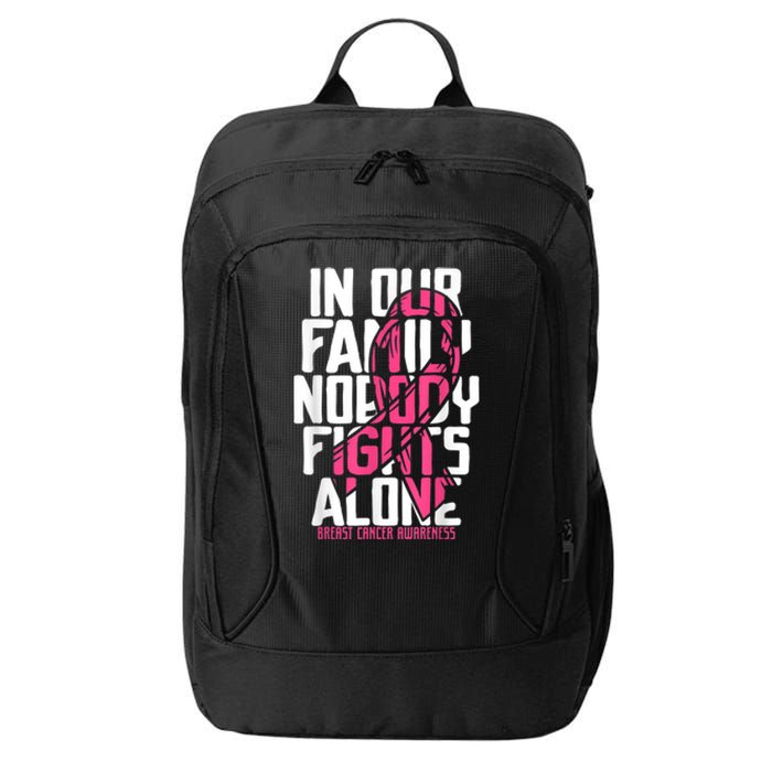 Breast Cancer Support Pink Family Breast Cancer Awareness  City Backpack