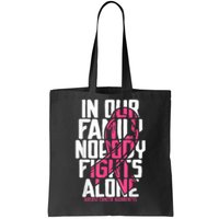 Breast Cancer Support Pink Family Breast Cancer Awareness  Tote Bag