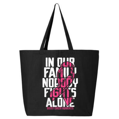 Breast Cancer Support Pink Family Breast Cancer Awareness  25L Jumbo Tote