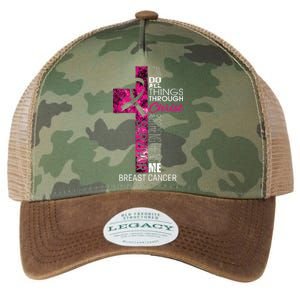 Breast Cancer Survivor Gifts Christian Pink Ribbon Mom Legacy Tie Dye Trucker Hat