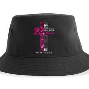 Breast Cancer Survivor Gifts Christian Pink Ribbon Mom Sustainable Bucket Hat