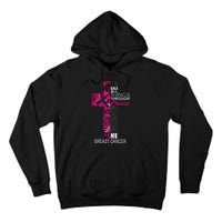 Breast Cancer Survivor Gifts Christian Pink Ribbon Mom Tall Hoodie