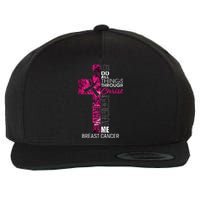 Breast Cancer Survivor Gifts Christian Pink Ribbon Mom Wool Snapback Cap