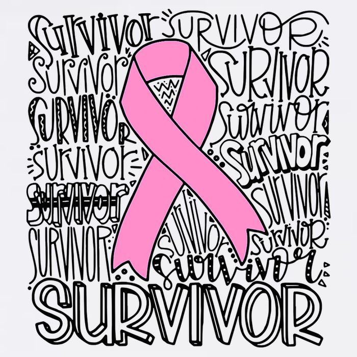 Breast Cancer Survivor Fighter Pink Ribbon Strong Hoodie
