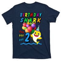 Baby Cute Shark Birthday Boy 2 Year Old T-Shirt