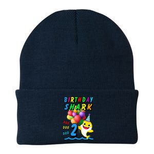 Baby Cute Shark Birthday Boy 2 Year Old Knit Cap Winter Beanie