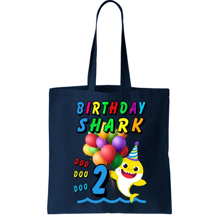 Baby Cute Shark Birthday Boy 2 Year Old Bag