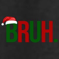 Bruh Christmas Santa Funny Trucker Hat