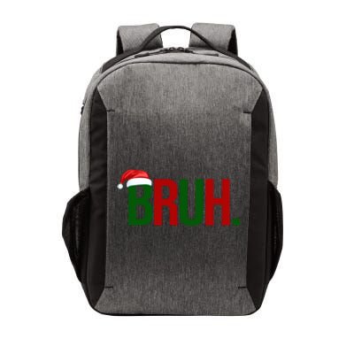 Bruh Christmas Santa Funny Vector Backpack