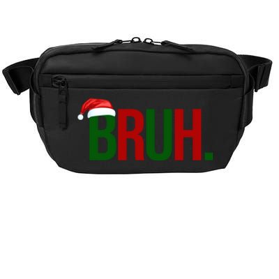 Bruh Christmas Santa Funny Crossbody Pack