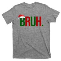 Bruh Christmas Santa Funny T-Shirt