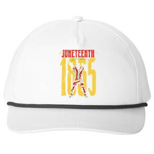 Breaking Chains Since 1865 Junenth Black History Gift Snapback Five-Panel Rope Hat