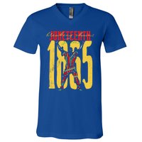 Breaking Chains Since 1865 Junenth Black History Gift V-Neck T-Shirt