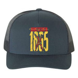 Breaking Chains Since 1865 Junenth Black History Gift Yupoong Adult 5-Panel Trucker Hat