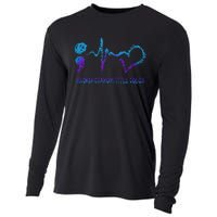 Broken Crayons Still Color Suicide Prevention Awareness Cooling Performance Long Sleeve Crew