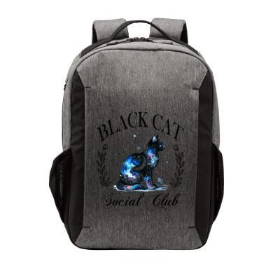 Black Cat Social Club Celestial Cat Halloween Gothic Women Vector Backpack