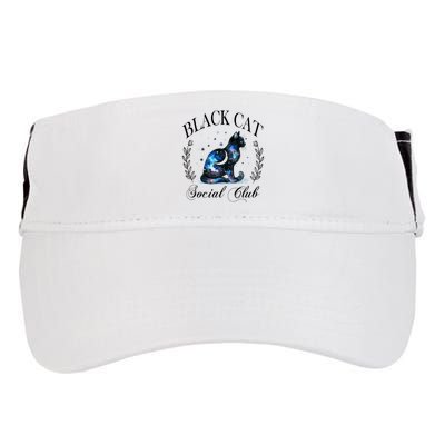 Black Cat Social Club Celestial Cat Halloween Gothic Women Adult Drive Performance Visor