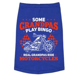 Biker Chopper Street Bike Cool Grandpas Ride Motorcycles Cute Gift Doggie Tank