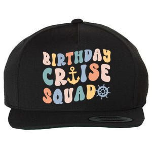 Birthday Cruise Squad Cruising Trip Party Vacation Wool Snapback Cap