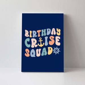 Birthday Cruise Squad Cruising Trip Party Vacation Canvas