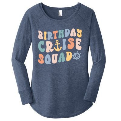 Birthday Cruise Squad Cruising Trip Party Vacation Women's Perfect Tri Tunic Long Sleeve Shirt