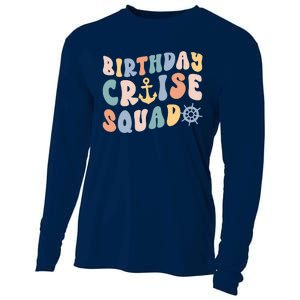 Birthday Cruise Squad Cruising Trip Party Vacation Cooling Performance Long Sleeve Crew