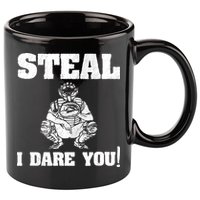 Baseball Catcher Steal I Dare You 11oz C Handle Ceramic Mug