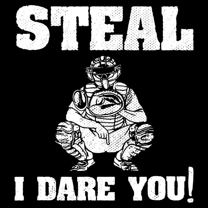 Baseball Catcher Steal I Dare You 16 in Basic Backpack