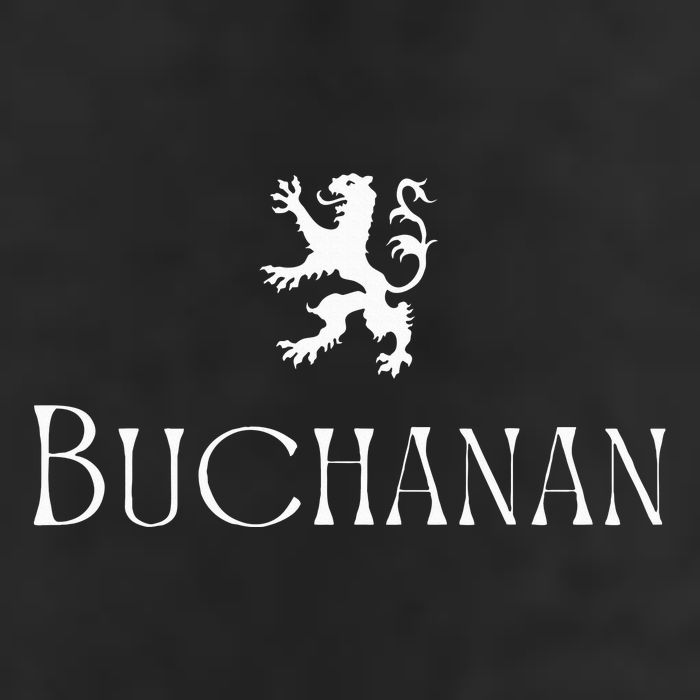Buchanan Clan Scottish Family Name Scotland Heraldry 7 Panel Mesh Trucker Snapback Hat