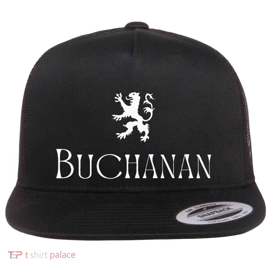 Buchanan Clan Scottish Family Name Scotland Heraldry Flatbill Hat