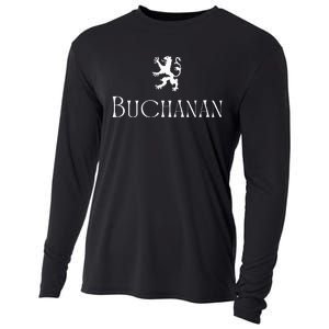 Buchanan Clan Scottish Family Name Scotland Heraldry Cooling Performance Long Sleeve Crew