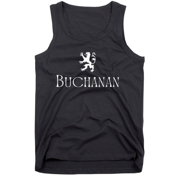 Buchanan Clan Scottish Family Name Scotland Heraldry Tank Top