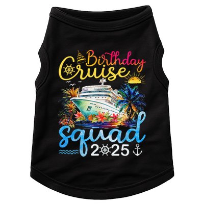 Birthday Cruise Squad 2025 Family Cruise Vacation Birthday Doggie Tank