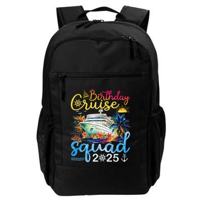 Birthday Cruise Squad 2025 Family Cruise Vacation Birthday Backpack