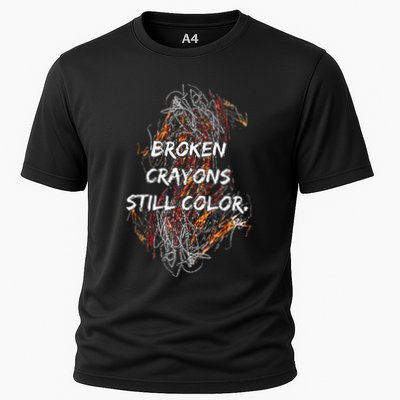 Broken Crayons Still Color Mental Health Awareness Supporter Performance Shirt