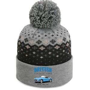 British Classic Sports Cars MG MGA The Baniff Cuffed Pom Beanie